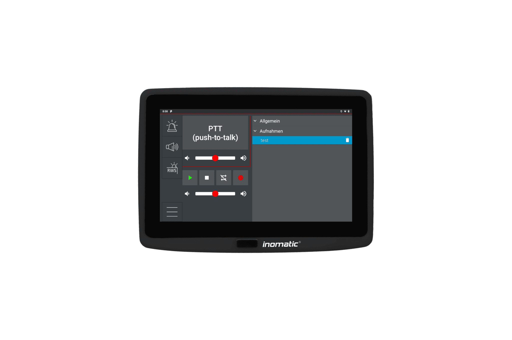 Mangora digital audio interface, Digirec 1000, Digirec, Digirec Ersatz, inomatic DAI, Besprechungseinrichtung, audio recorder Mangora digital audio interface, Digirec 1000, Digirec, Digirec Ersatz, inomatic DAI, Besprechungseinrichtung, audio recorder