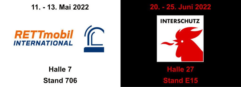 Rettmobil, interschutz, inomatic