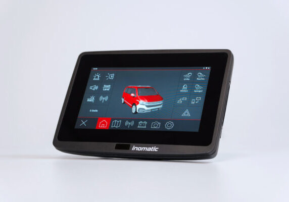 Displays, Mangora X7, inomatic, Touch display, bedienteil, can bus